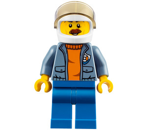 LEGO Coast Garder Helicopter Pilot Figurine