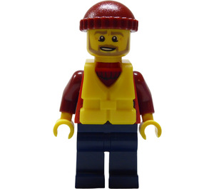 LEGO Pobřežní hlídka Záchranný člun Cestující Minifigurka