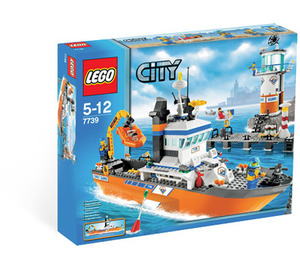 LEGO Coast Bewachen Patrol Boat & Tower 7739 Packaging