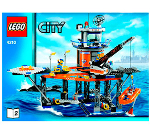 LEGO Coast Guard Platform 4210 Instrukce