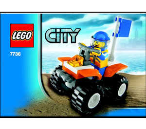 LEGO Coast Guard Quad Bike 7736 Ohjeet