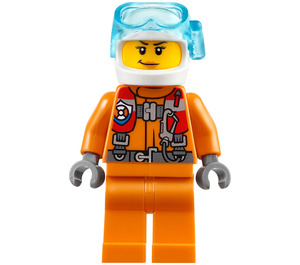 LEGO Straż Przybrzeżna Nurkowanie Diver Minifigurka