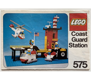LEGO Coast Guard Station Set 575-1 Instructions