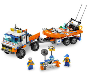 LEGO Coast Guard Truck with Speed Boat 7726