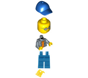 LEGO Coast Bewachen mit Rettungsweste Minifigur