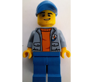 LEGO Garde Côtière avec Gilet de sauvetage Minifigurine