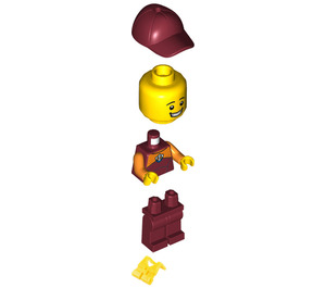 LEGO Coast Bewaker met Reddingsvest minifiguur