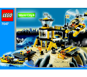 LEGO Coast Watch HQ Set 7047 Instructions