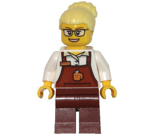 LEGO Coffee Barista Minifigur