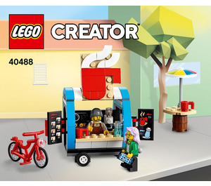 LEGO Coffee Cart Set 40488 Instructions