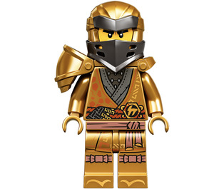 LEGO Cole - Golden with Wrap with Armor Minifigure