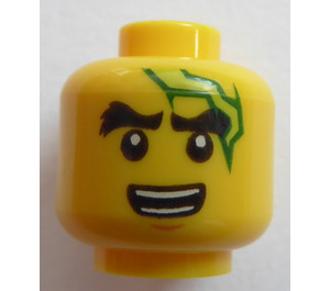 LEGO Cole head (Recessed Solid Stud) (3626)