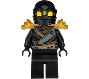 LEGO Cole - Rebooted med Golden Rustning Minifigur