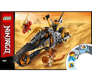 LEGO Cole's Dirt Bike 70672 Instructions