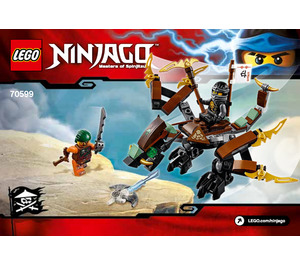 LEGO Cole's Dragon Set 70599 Instructions