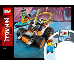 LEGO Cole's Speeder Car Set 71706 Instructions