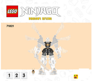 LEGO Cole's Titan Dragon Mech 71821 Instructions