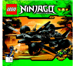 LEGO Cole's Tread Assault 9444 Istruzioni