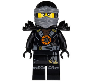 LEGO Cole met Deepstone Pantser Minifiguur