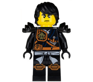 LEGO Cole met Knee Pads, Haar en Top armour minifiguur