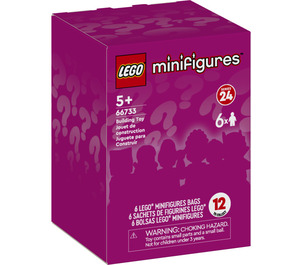LEGO Collectable Minifigures Series 24 Boîte of 6 random bags 66733 Packaging