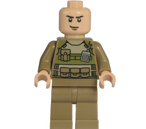 LEGO Colonel Hardy Minifigure