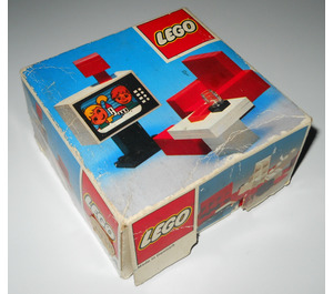 LEGO Colour TV et chair 274 Packaging