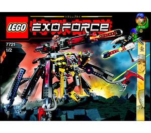 LEGO Combat Crawler X2 Set 7721 Instructions