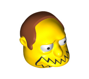 LEGO Comic Book Guy Minifig Head (20151)