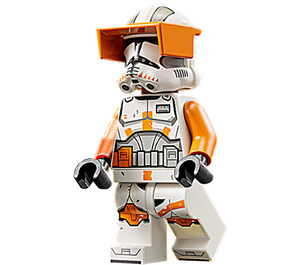 LEGO Commander Cody med orange Visir Minifigur