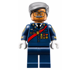 LEGO Commissioner Gordon mit Polizei Uniform Minifigur