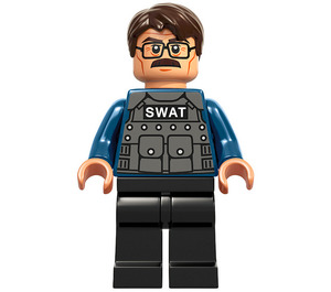 LEGO Commissioner Gordon met SWAT Vest Minifiguur