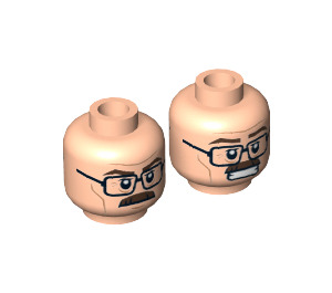 LEGO Commissioner James Gordon Head (Recessed Solid Stud) (3626 / 11507)