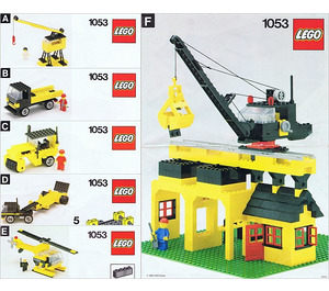 LEGO Community Buildings Set 1053 Instructions