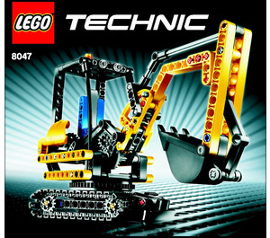 LEGO compact Excavator 8047 Instructions
