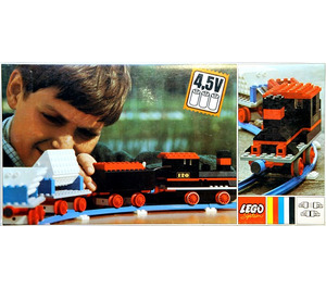 LEGO Complete Freight Train Set avec Tipper Trucks 120-1