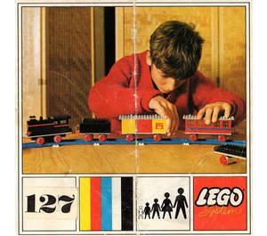 LEGO Complete Zug mit 3 Wagons 127