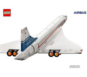 LEGO Concorde Set 10318 Instructions