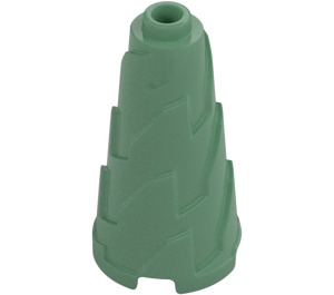 LEGO Cone 2 x 2 x 3 with Spikes and Completely Open Stud (28598)