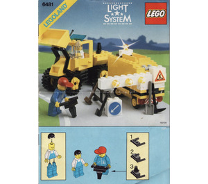 LEGO Construction Crew 6481 Istruzioni