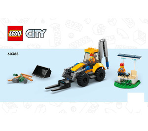 LEGO Bouw Digger 60385 Instructions