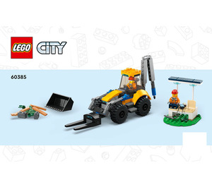 LEGO Construction Digger 60385 Instrukcje