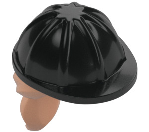 LEGO Construction Helmet with Flesh Ponytail (90809)