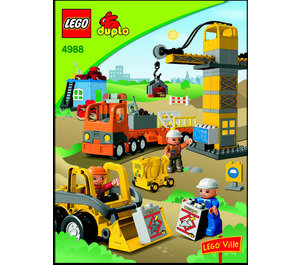 LEGO Construction Site 4988 Instructies