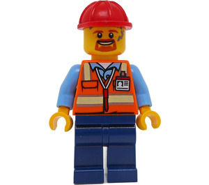 LEGO Construction Worker Minifigure