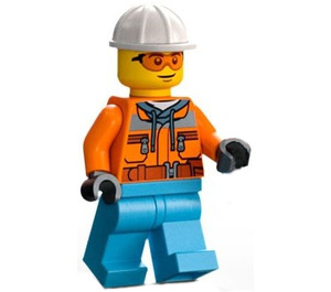 LEGO Pracownik budowlany Minifigurka