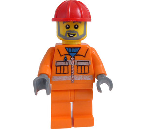 LEGO Byggarbetare Minifigur