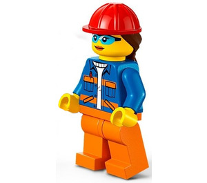 LEGO Ouvrier du batiment Minifigurine