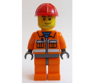 LEGO Bauarbeiter Minifigur