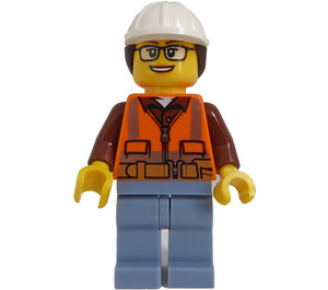 LEGO Bouwvakker Minifiguur